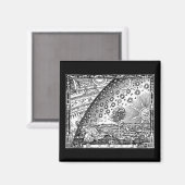 Aimant Flammarion Dome Woodcut Engraving (Recto/Verso)