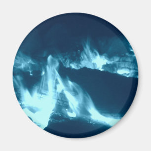 Aimant Flamme bleue 2