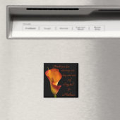 Aimant Flamme Calla Lily (In Situ (Lave-vaisselle))