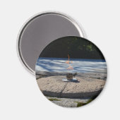 Aimant Flamme éternelle JFK (Recto/Verso)