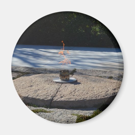 Aimant Flamme éternelle JFK (Devant)