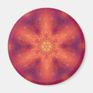 Aimant Flamme flamboyante Phoenix brûler flocon de neige