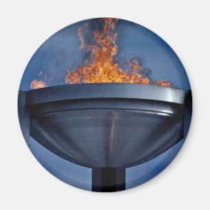 Aimant Flamme olympique extraordinaire