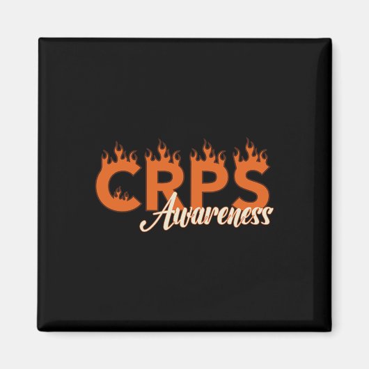 Aimant Flammes de sensibilisation aux Cris (Devant)