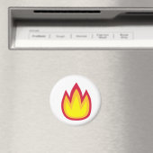 Aimant Flammes d'incendie (In Situ (Lave-vaisselle))