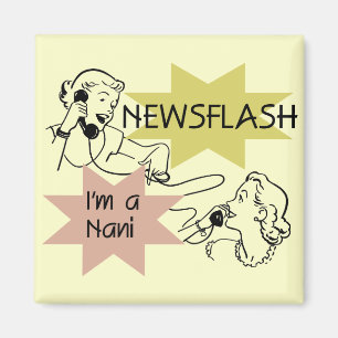 Aimant Flash d'information je suis des T-shirts et des