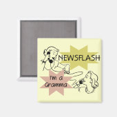 Aimant Flash d'information je suis T-shirts et cadeaux (Recto/Verso)