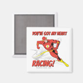 Aimant Flash - Vous avez My Heart Racing Valentine (Recto/Verso)