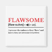 Aimant Flawsome - Définition de dictionnaire personnalisa (Devant)