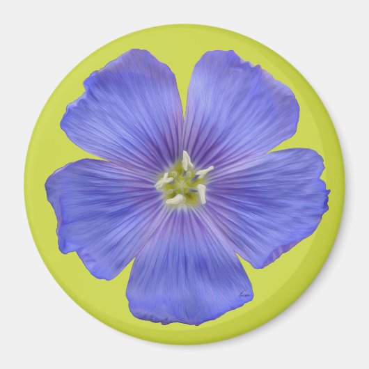 Aimant Flèche bleue n° 1 (Devant)