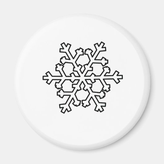 Aimant Flèche de neige (Devant)