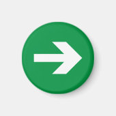 Aimant Flèche direction (Devant)