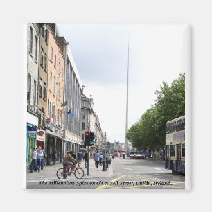 Aimant Flèche du Millénaire, ville de Dublin Irlande