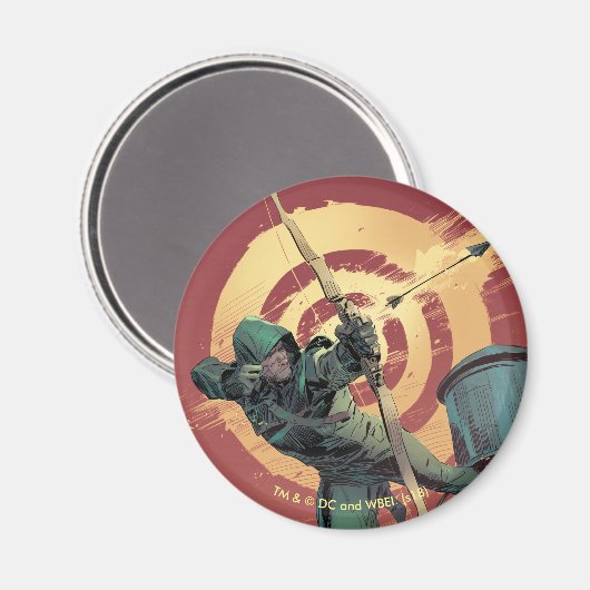 Aimant Flèche | Flèche verte Du Toit (Recto/Verso)