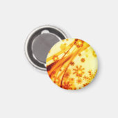 Aimant Flèches de Noël dorées (Recto/Verso)