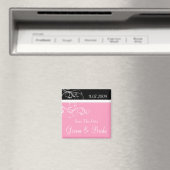 Aimant Flèches roses et noires (In Situ (Lave-vaisselle))