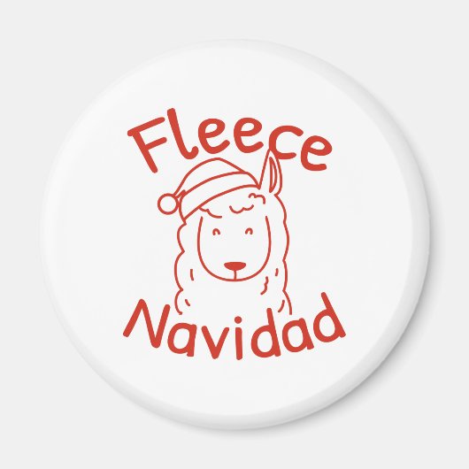 Aimant Fleece Navidad (Devant)