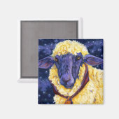 Aimant Fleece On Earth - Etonnant Night Sheep (Recto/Verso)