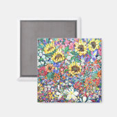 Aimant Fleur (Recto/Verso)