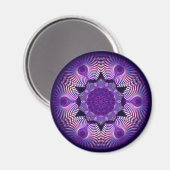 Aimant Fleur Apophyse Kaleidoscope I (Recto/Verso)