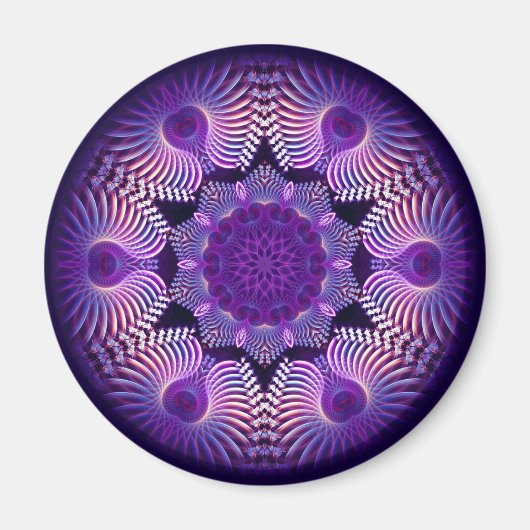 Aimant Fleur Apophyse Kaleidoscope I (Devant)