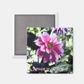 Aimant Fleur au peuple (Recto/Verso)