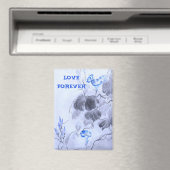 Aimant Fleur bleue (In Situ (Lave-vaisselle))