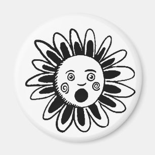 Aimant Fleur chantante