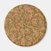 Aimant Fleur Chintz Plutôt Doux Design Floral (Devant)