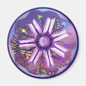 Aimant Fleur dans le désert (Devant)