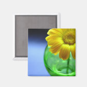 Aimant Fleur dans Vase (Recto/Verso)