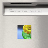 Aimant Fleur dans Vase (In Situ (Lave-vaisselle))