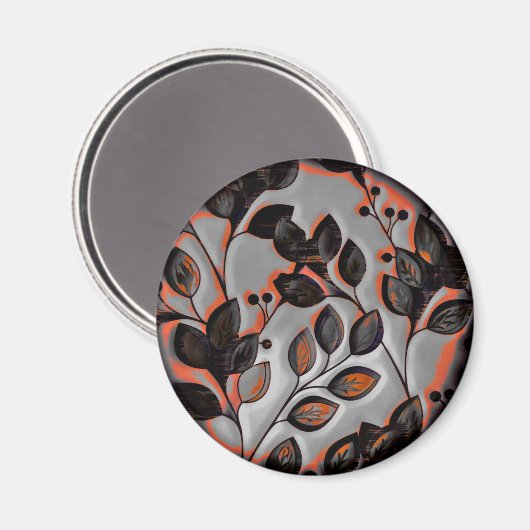 Aimant Fleur de bois (Recto/Verso)