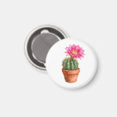 Aimant Fleur de Cactus (Recto/Verso)
