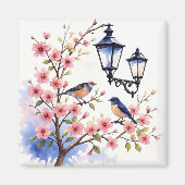 Aimant Fleur de cerise (Devant)