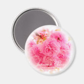 Aimant Fleur de cerise double : Sato-zakura (Recto/Verso)