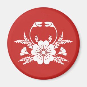 Aimant Fleur de cerisier en forme de crabe (EDO)
