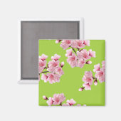 Aimant Fleur de cerisiers (Recto/Verso)