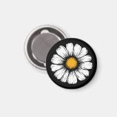 Aimant Fleur de Daisy (Recto/Verso)
