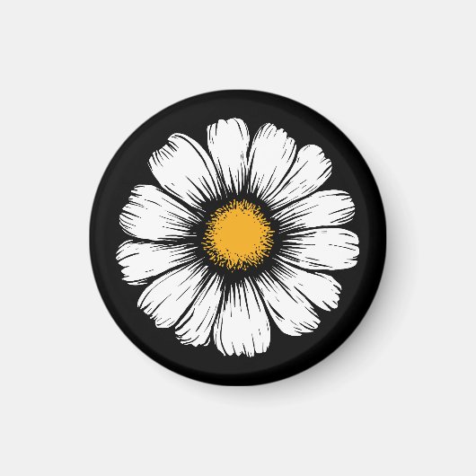 Aimant Fleur de Daisy (Devant)