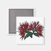 Aimant Fleur de Lehua (Recto/Verso)