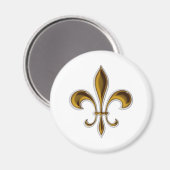 Aimant Fleur De Lis (Recto/Verso)