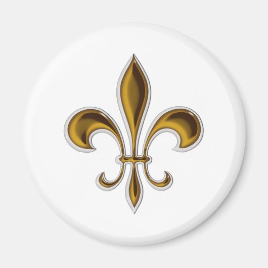 Aimant Fleur De Lis (Devant)