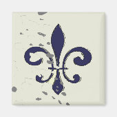 Aimant Fleur De Lis (Devant)