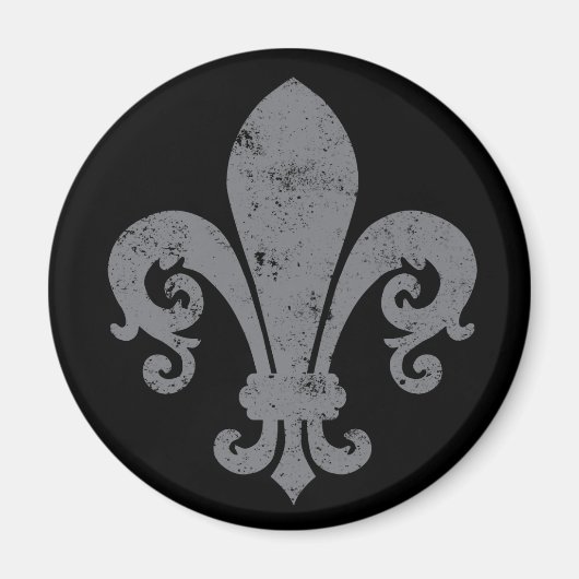 Aimant Fleur de lis (Devant)