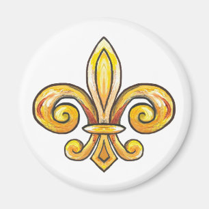 Aimant Fleur de Lis