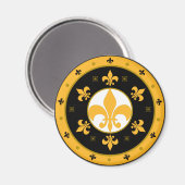 Aimant fleur de lis (Recto/Verso)