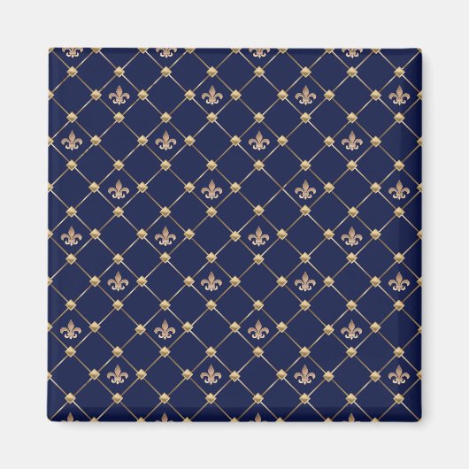 Aimant Fleur de Lis (Devant)