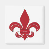Aimant Fleur de Lis (Devant)