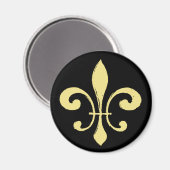 Aimant Fleur De Lis (Recto/Verso)